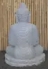 Product image 5 of the product “Seated Buddha, position Dharmachakra, 71 x 56 x 100 cm, riverstone grey ”